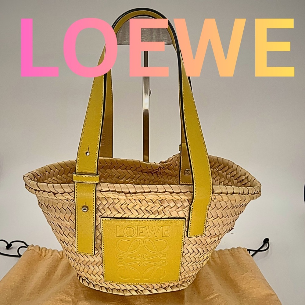 Loewe Woven Tote w/Dust Bag Excellent Condition!